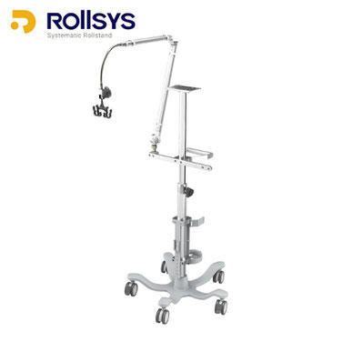 RS-001  垂直加湿器設置システム付き  人口呼吸器カート