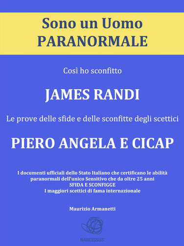 Libro "Sono un uomo paranormale"