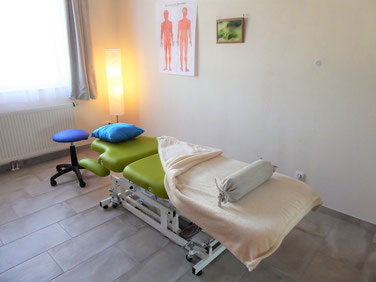 Therapiebett von Physio Susanne - Physiotherapie Neusiedl am See