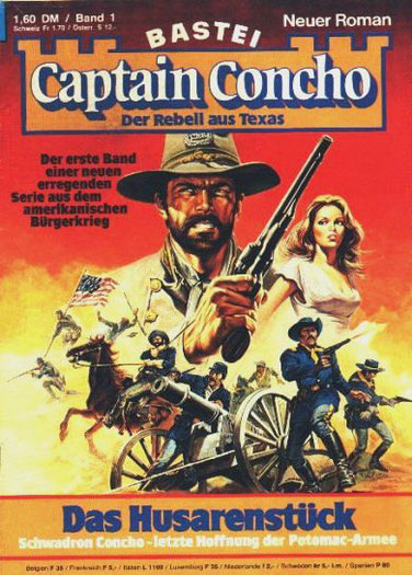 Captain Concho 1.Auflage Band 1