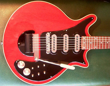 ブライアン・メイ レッドスペシャル レプリカ・コピーモデル Brian May, RedSpecial,自作・改造・製作,STAR'S,スターズ,Burns,バーンズ