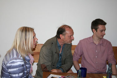 Elke Fleckhaus, Martin Brambach und Geschäftsfüherer Felix Wutschka. Foto: Dirk Hantrop