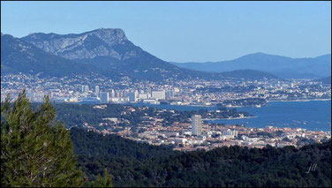 Vue sur Toulon