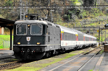 Bahnfoto Schweiz SBB Re 4/4II P.Trippi 