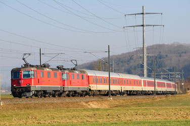Bahnfoto Schweiz SBB Re 4/4II P.Trippi  