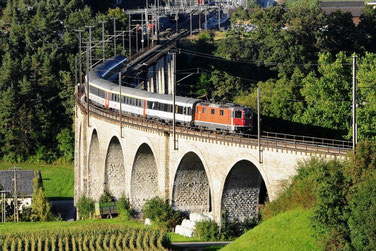 Bahnfoto Schweiz SBB Re 4/4II P.Trippi  