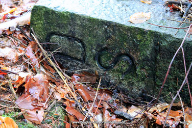 Vorgänger der "DDR" Grenzsteine im Hohwaldgebiet