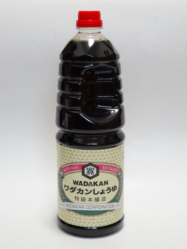 特級ワダカンしょうゆ　1.8L