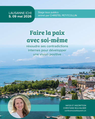 Stage de Christel Petitcollin : Faire la paix avec soi-même