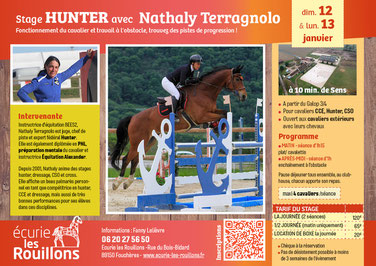 Stage Hunter avec Nathaly Terragnolo aux Rouillons