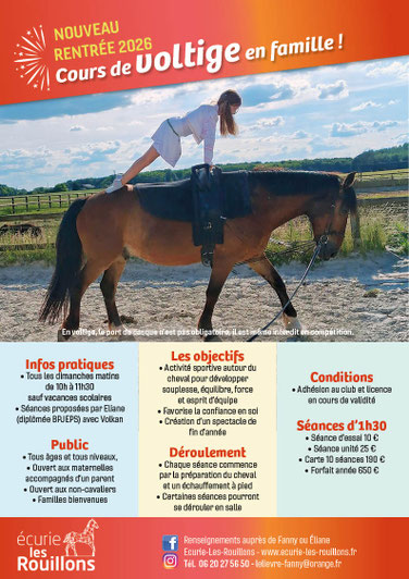 Cours de Voltige aux Rouillons