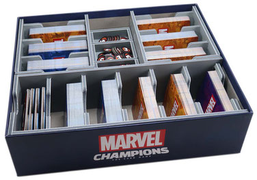 folded space insert organizer marvel champions the card game