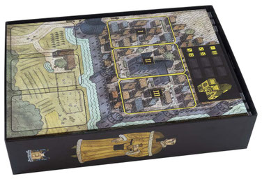 folded space insert organizer troyes foam core