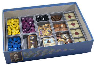 the voyages of marco polo insert organizer board game foamcore