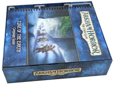 folded space insert organizer foamcore arkham horror the card game living card games