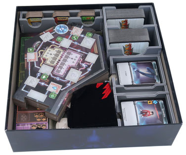 folded space insert organizer clank! In! space! cyber station 11 apocalypse! adventures pulsarcade