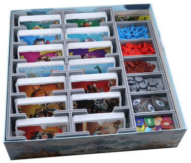 folded space insert organizer empires of the north