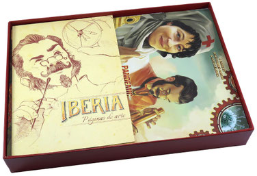 folded space insert organizer pandemic iberia fall of rome rising tide foamcore