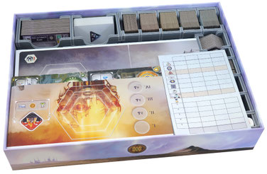 folded space insert organizer anachrony essential edition