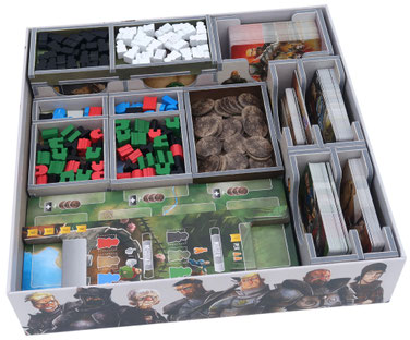 folded space insert organizer paladins of the west kingdom collector's box city of crowns garphill games