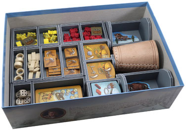 folded space insert organizer stone age expansion