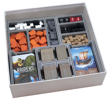 folded space insert organizer raiders of the north sea