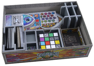 folded space insert organizer sagrada 5-6 player expansion the great facades passion life 2020 promo pack