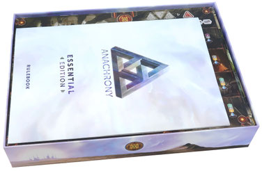 folded space insert organizer anachrony essential edition