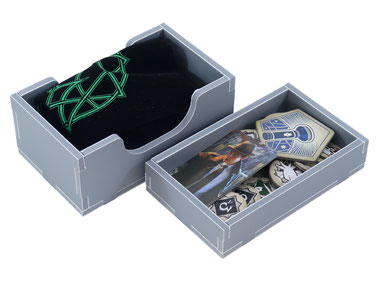 folded space insert organizer foamcore arkham horror the card game LCG3 living card game