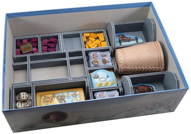 folded space insert organizer stone age expansion