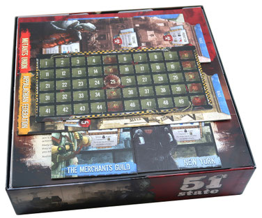 folded space insert organizer 51st state master set