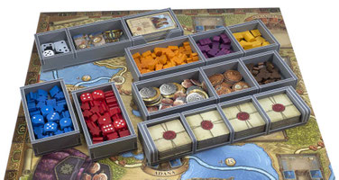 the voyages of marco polo insert organizer board game foamcore