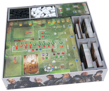 folded space insert organizer paladins of the west kingdom collector's box city of crowns garphill games