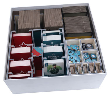 folded space insert organizer  undaunted stalingrad