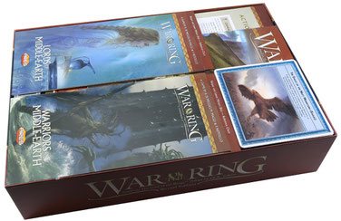 folded space insert organizer war of the ring lords of middle-earth warriors of middle-earth foam core