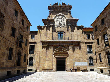 le Palacio de los Marqueses de Prado du XVIIe siècle construit dans le style baroque.