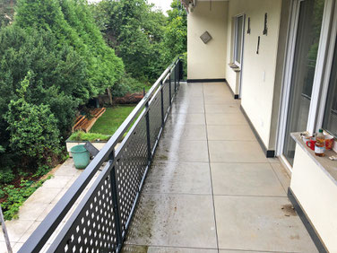 Balkon im 1. Obergeschoss