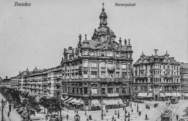 Dresden, Kaiserpalast, Archiv W. Thiele