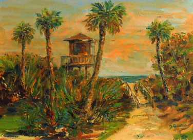 TreasureShoresPark, Oil/Panel, 9x12, $ 330