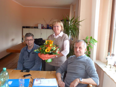 Karsten Kreiskott, Sylvia Ziegenfuß und Herbert Trenz (v.l.)