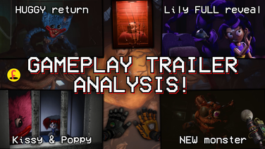 FIRST POPPY PLAYTIME CHAPTER 5 TRAILER & 2 NEW MONSTERS