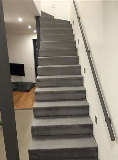 Holztreppe Renovieren Mit Steinteppich Regionale Steinteppich