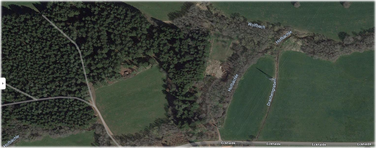 Karte (Google Maps): Hofbächle - Wolfbach - Drachengraben