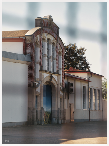 Hinter einem Zaun: Der Schlachthof in Villingen