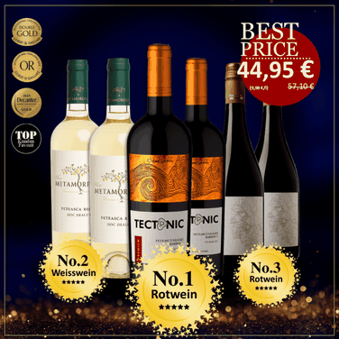 6-er Weinpaket Bestseller - Topseller-Weine 