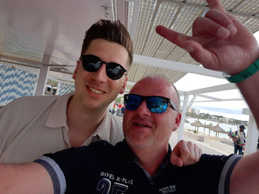 Martin Hannemann trift Ballermann Star auf Mallorca