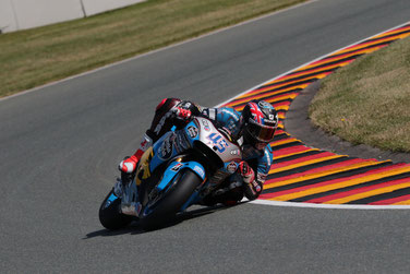 Volle Schräglage: Scott Redding in der MotoGP am Sachsenring
