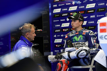 Im MotoGP Rennen in Silverstone gab es wenig zu Lachen für Jorge Lorenzo.