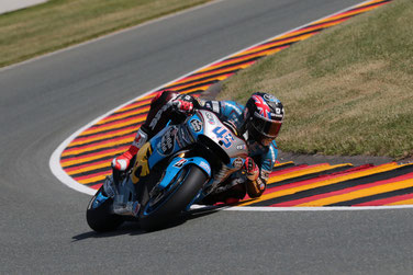 Volle Schräglage nur im Training: Scott Redding