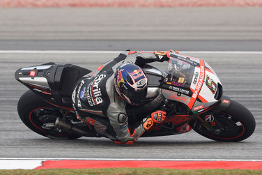 Stefan Bradl für Aprilia in der MotoGP 2015 in Sepang